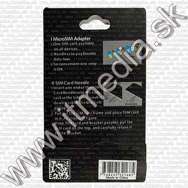 Image of iPhone5 nano sim adapter (IT8579)